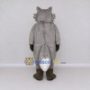Custom Gray and White Fox Mascot Costume Adult Full Body Suit for Woodland Events Custom Gray and White Fox Mascot Costume Adult Full Body Suit for Woodland Events