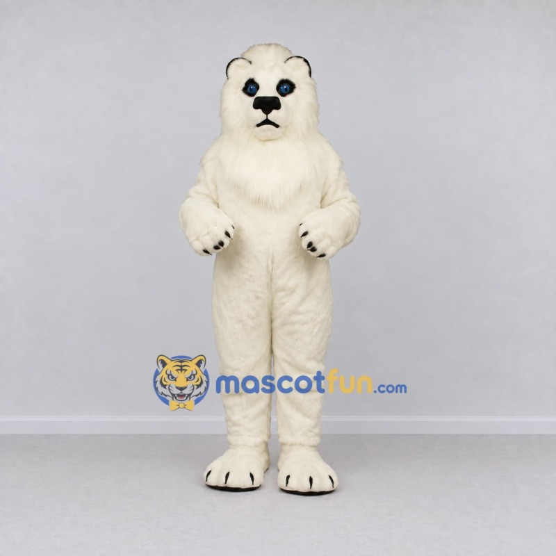 Custom Cream Lioness Mascot Costume Adult Full Body Suit for Wildlife Events Custom Cream Lioness Mascot Costume Adult Full Body Suit for Wildlife Events