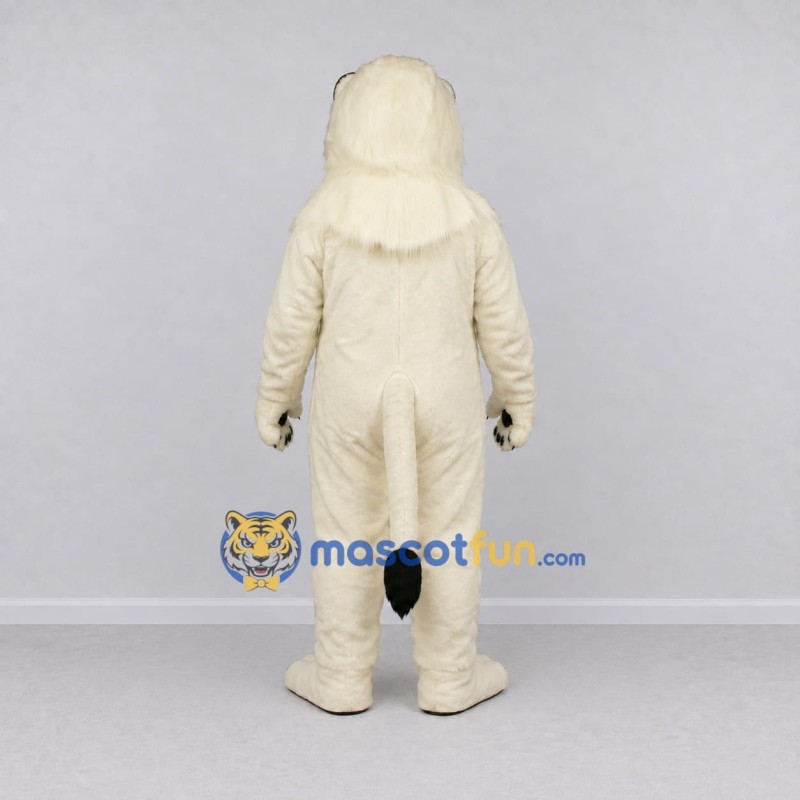 Custom Cream Lioness Mascot Costume Adult Full Body Suit for Wildlife Events Custom Cream Lioness Mascot Costume Adult Full Body Suit for Wildlife Events