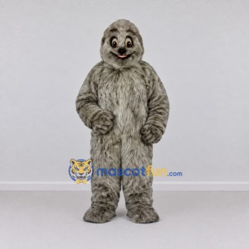 Custom Gray Brown Sloth Mascot Costume Adult Full Body Suit for Wildlife Events