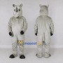 Custom Gray Rhinoceros Mascot Costume Adult Full Body Suit for Wildlife Events