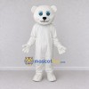 Custom White Polar Bear Mascot Costume Adult Full Body Suit for Winter Events Custom White Polar Bear Mascot Costume Adult Full Body Suit for Winter Events