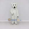 Custom White Polar Bear Mascot Costume Adult Full Body Suit for Winter Events Custom White Polar Bear Mascot Costume Adult Full Body Suit for Winter Events