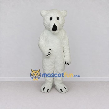 Custom White Polar Bear Mascot Costume Adult Full Body Suit for Winter Events Custom White Polar Bear Mascot Costume Adult Full Body Suit for Winter Events