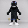 Custom Black Panther with Sunglasses Mascot Costume Adult Full Body Suit for Party Events