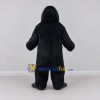 Custom Black Gorilla Mascot Costume Adult Full Body Suit for Wildlife Events Custom Black Gorilla Mascot Costume Adult Full Body Suit for Wildlife Events