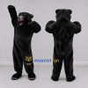 Custom Black Roaring Bear Mascot Costume Adult Full Body Suit for Sports Events Custom Black Roaring Bear Mascot Costume Adult Full Body Suit for Sports Events