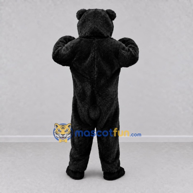Custom Black Roaring Bear Mascot Costume Adult Full Body Suit for Sports Events Custom Black Roaring Bear Mascot Costume Adult Full Body Suit for Sports Events
