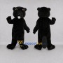 Custom Black Beaver Mascot Costume Adult Full Body Suit for School Events