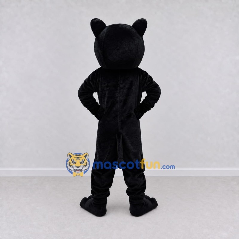 Custom Black Panther Mascot Costume Adult Full Body Suit for Halloween Events Custom Black Panther Mascot Costume Adult Full Body Suit for Halloween Events