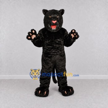 Custom Black Roaring Bear Mascot Costume Adult Full Body Suit for Sports Events