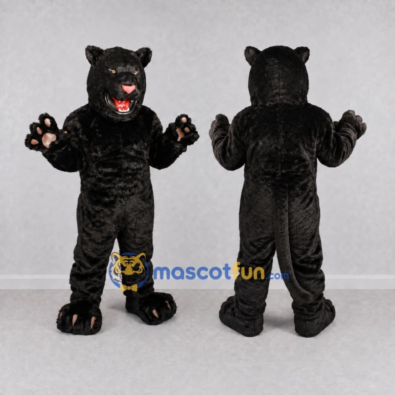 Custom Black Roaring Bear Mascot Costume Adult Full Body Suit for Sports Events Custom Black Roaring Bear Mascot Costume Adult Full Body Suit for Sports Events