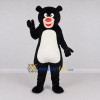 Custom Black and White Bear Mascot Costume Adult Full Body Suit for Children's Events Custom Black and White Bear Mascot Costume Adult Full Body Suit for Children's Events