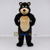 Custom Black and Tan Bear Mascot Costume Adult Full Body Suit for School Events Custom Black and Tan Bear Mascot Costume Adult Full Body Suit for School Events