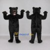 Custom Black Roaring Bear Mascot Costume Adult Full Body Suit for Sports Events Custom Black Roaring Bear Mascot Costume Adult Full Body Suit for Sports Events