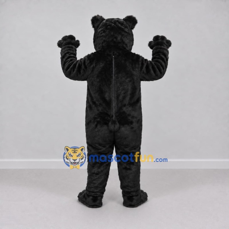 Custom Black Roaring Bear Mascot Costume Adult Full Body Suit for Sports Events Custom Black Roaring Bear Mascot Costume Adult Full Body Suit for Sports Events