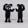 Custom Black and White Schnauzer Dog Mascot Costume Adult Full Body Suit for Pet Events Custom Black and White Schnauzer Dog Mascot Costume Adult Full Body Suit for Pet Events
