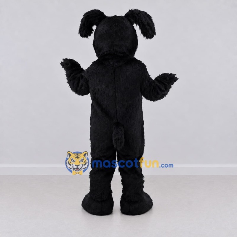 Custom Black and White Schnauzer Dog Mascot Costume Adult Full Body Suit for Pet Events Custom Black and White Schnauzer Dog Mascot Costume Adult Full Body Suit for Pet Events