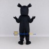 Custom Black and White Dog Mascot Costume Adult Full Body Suit for Pet Events Custom Black and White Dog Mascot Costume Adult Full Body Suit for Pet Events