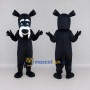 Custom Black and White Dog Mascot Costume Adult Full Body Suit for Pet Events