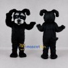 Custom Black and White Schnauzer Dog Mascot Costume Adult Full Body Suit for Pet Events Custom Black and White Schnauzer Dog Mascot Costume Adult Full Body Suit for Pet Events