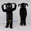 Custom Black Dog Mascot Costume Adult Full Body Suit for Pet Events Custom Black Dog Mascot Costume Adult Full Body Suit for Pet Events