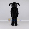 Custom Black Dog Mascot Costume Adult Full Body Suit for Pet Events Custom Black Dog Mascot Costume Adult Full Body Suit for Pet Events