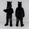 Custom Black Horse Mascot Costume Adult Full Body Suit for Farm Events Custom Black Horse Mascot Costume Adult Full Body Suit for Farm Events