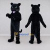 Custom Black Panther Mascot Costume Adult Full Body Suit for Sports Events Custom Black Panther Mascot Costume Adult Full Body Suit for Sports Events
