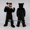 Custom Black and Tan Panther Mascot Costume Adult Full Body Suit for Sports Events Custom Black and Tan Panther Mascot Costume Adult Full Body Suit for Sports Events