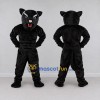 Custom Black Panther Mascot Costume Adult Full Body Suit for Sports Events