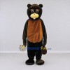 Custom Black and Brown Rodent Mascot Costume Adult Full Body Suit for Woodland Events