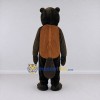 Custom Black and Brown Rodent Mascot Costume Adult Full Body Suit for Woodland Events