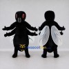 Custom Black and White Fly Mascot Costume Adult Full Body Suit for Science Events Custom Black and White Fly Mascot Costume Adult Full Body Suit for Science Events