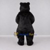 Custom Black and White Bear Mascot Costume Adult Full Body Suit for Wildlife Events Custom Black and White Bear Mascot Costume Adult Full Body Suit for Wildlife Events