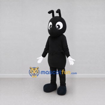 Custom Black and White Winged Insect Mascot Costume Adult Full Body Suit for Science Events