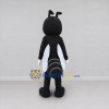 Custom Black and White Winged Insect Mascot Costume Adult Full Body Suit for Science Events
