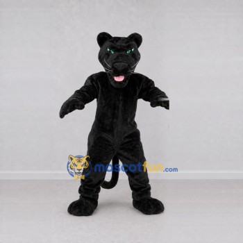 Custom Black Panther Mascot Costume Adult Full Body Suit for Sports Events Custom Black Panther Mascot Costume Adult Full Body Suit for Sports Events