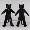 Custom Black Panther Mascot Costume Adult Full Body Suit for Sports Events Custom Black Panther Mascot Costume Adult Full Body Suit for Sports Events