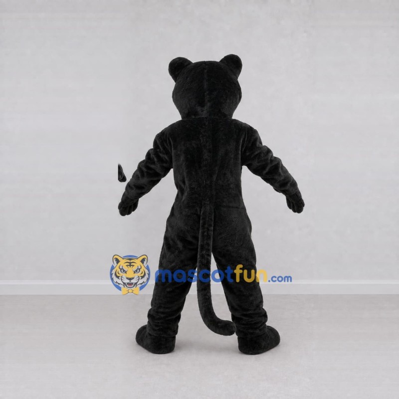 Custom Black Panther Mascot Costume Adult Full Body Suit for Sports Events Custom Black Panther Mascot Costume Adult Full Body Suit for Sports Events