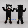 Custom Black and White Wolf Mascot Costume Adult Full Body Suit for Sports Events Custom Black and White Wolf Mascot Costume Adult Full Body Suit for Sports Events