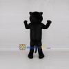 Custom Black and White Wolf Mascot Costume Adult Full Body Suit for Sports Events Custom Black and White Wolf Mascot Costume Adult Full Body Suit for Sports Events