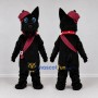 Custom Black and Red Scottish Terrier Mascot Costume Adult Full Body Suit for Parade Events