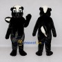 Custom Black and White Skunk Mascot Costume Adult Full Body Suit for Woodland Events