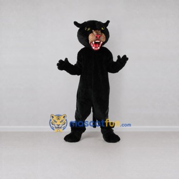 Custom Black and Tan Panther Mascot Costume Adult Full Body Suit for Sports Events Custom Black and Tan Panther Mascot Costume Adult Full Body Suit for Sports Events