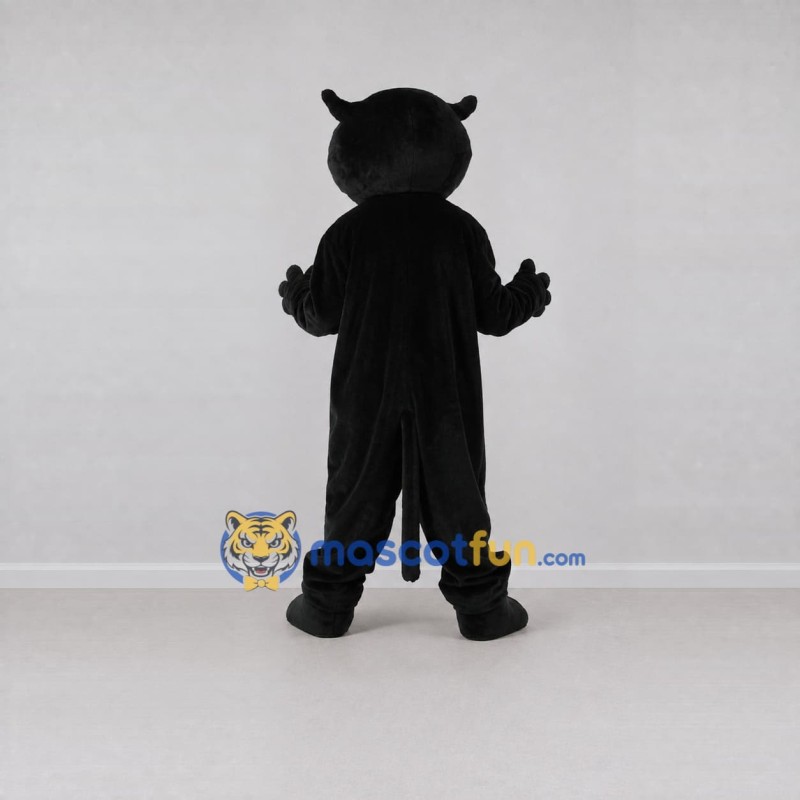Custom Black and Tan Panther Mascot Costume Adult Full Body Suit for Sports Events Custom Black and Tan Panther Mascot Costume Adult Full Body Suit for Sports Events