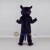 Custom Dark Purple and White Horned Beast Mascot Costume Adult Full Body Suit for Halloween Events