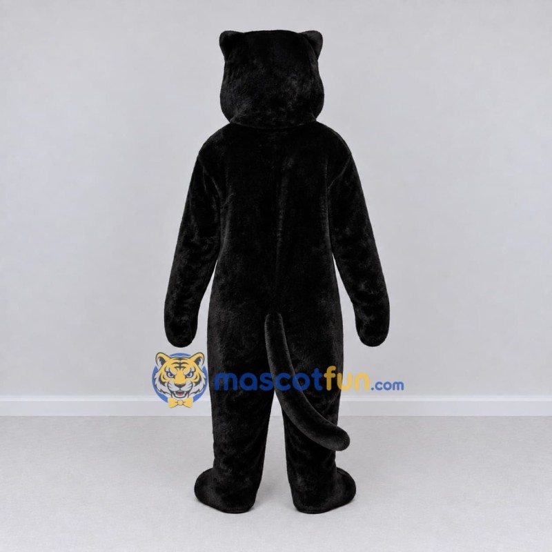 Custom Black Cat Mascot Costume Adult Full Body Suit for Halloween Events Custom Black Cat Mascot Costume Adult Full Body Suit for Halloween Events
