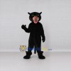 Custom Black and Tan Panther Mascot Costume Adult Full Body Suit for Sports Events Custom Black and Tan Panther Mascot Costume Adult Full Body Suit for Sports Events