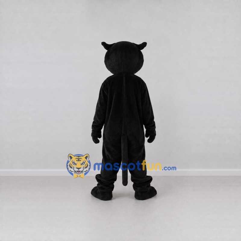 Custom Black and Tan Panther Mascot Costume Adult Full Body Suit for Sports Events Custom Black and Tan Panther Mascot Costume Adult Full Body Suit for Sports Events